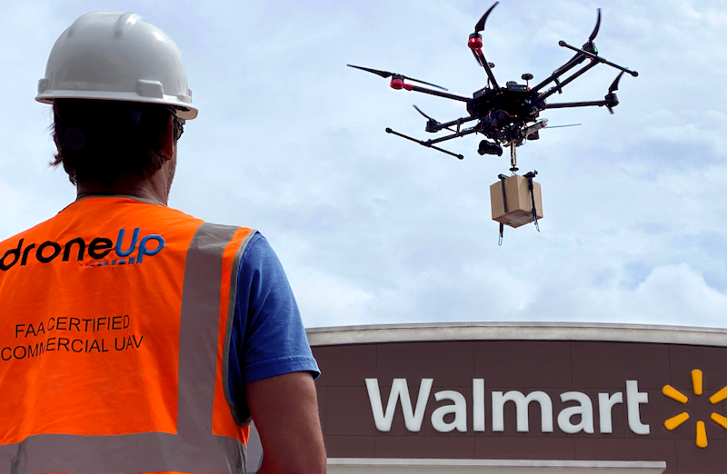 Walmart makes last mile delivery move with DroneUp investment