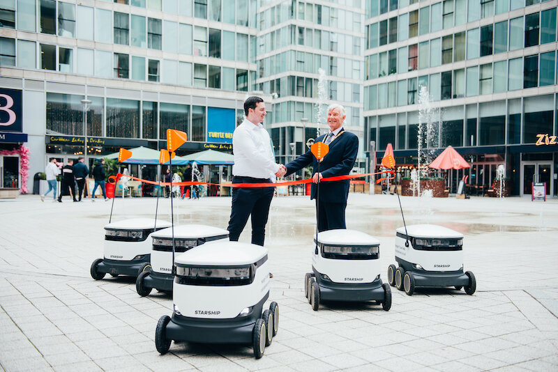 Starship Technologies brings delivery robots to central Milton Keynes