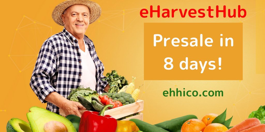 eHarvestHub gears up for pre-ICO with ‘bounty’ initiative
