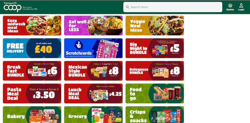 Tamworth Co-op launches Tamworth Delivered q-commerce service powered by Snappy Shopper tech