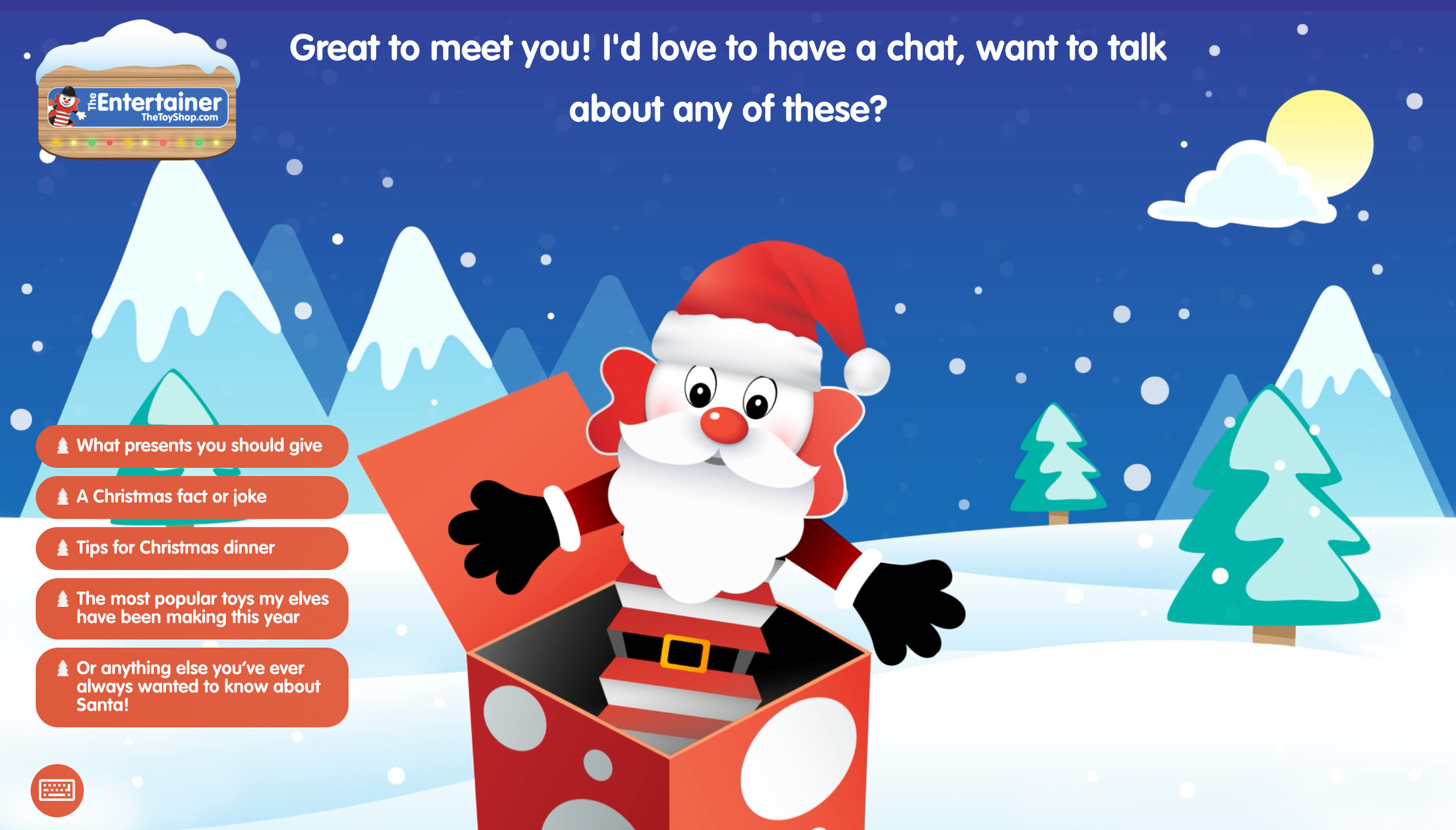 The Entertainer rolls out festive chatbot