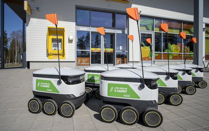 S Group and Starship Technologies team up to launch robot grocery deliveries in Finland