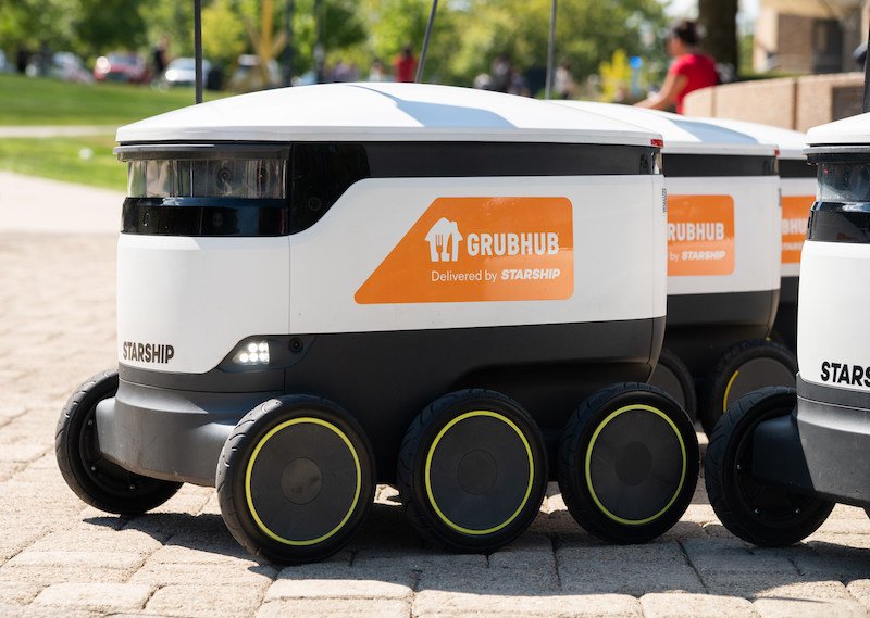 Grubhub and Starship Technologies bring robot deliveries to US colleges