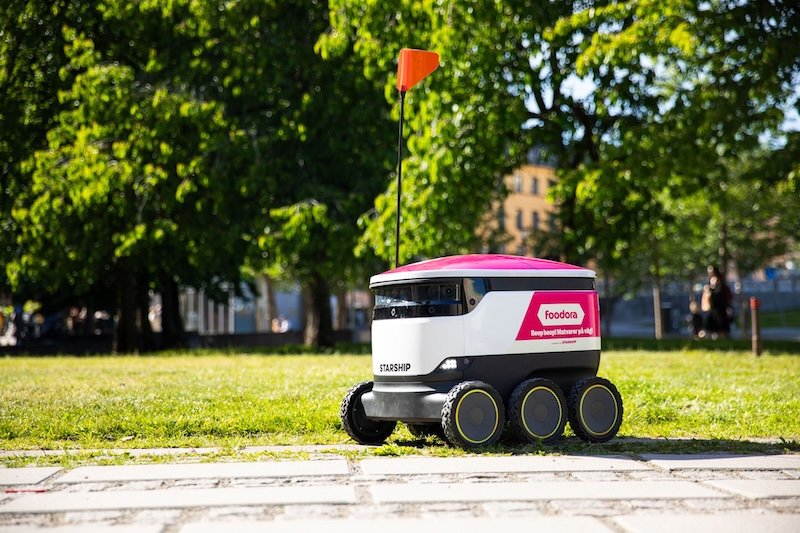 Starship Technologies expands foodora tie up in Sweden as more households get robot delivery service