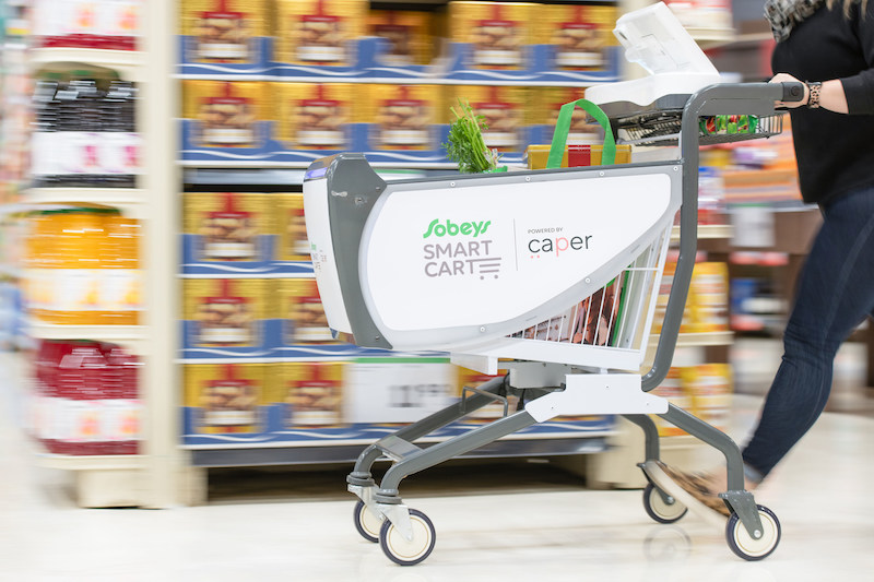 Caper rolls out smart shopping carts at Sobeys store