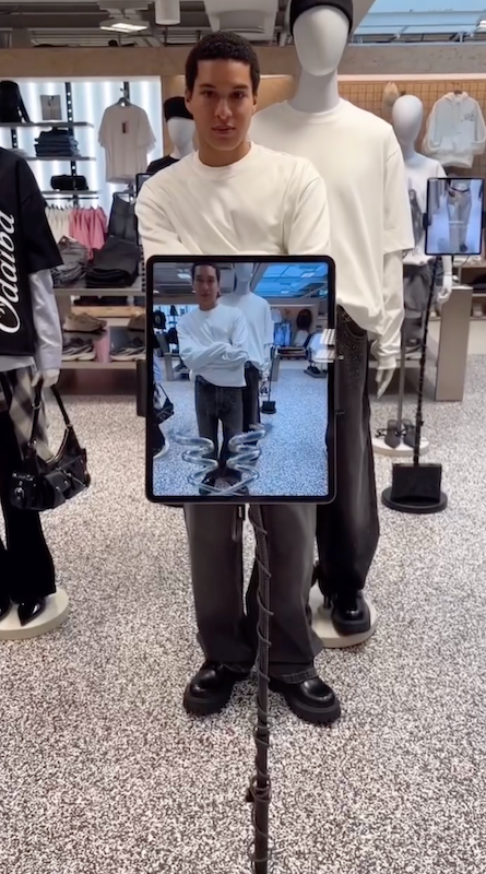 Bershka enters phygital denim space as it launches FFFACE.ME powered semi digital jeans