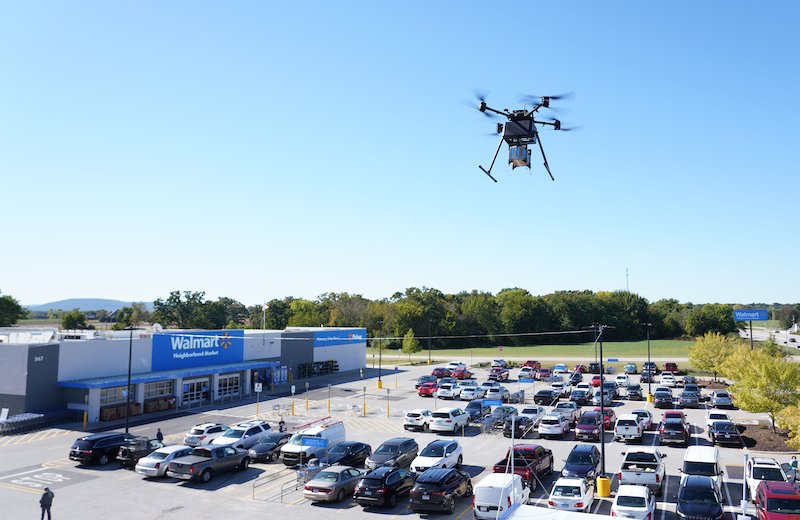 Walmart teams with DroneUp to extend drone delivery to four million US households