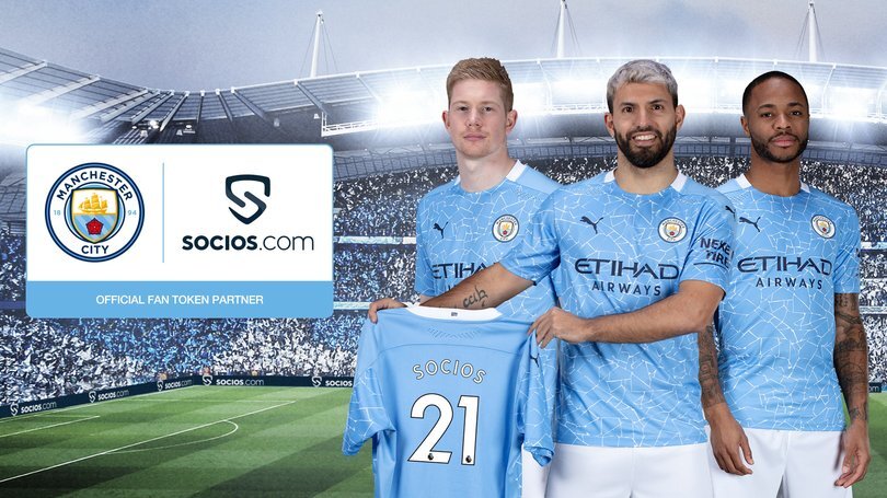 Manchester City teams with Socios.com for fan token launch