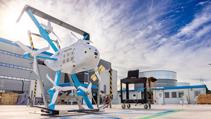 Amazon UK drone delivery flights underway in Darlington with launch set for 2026