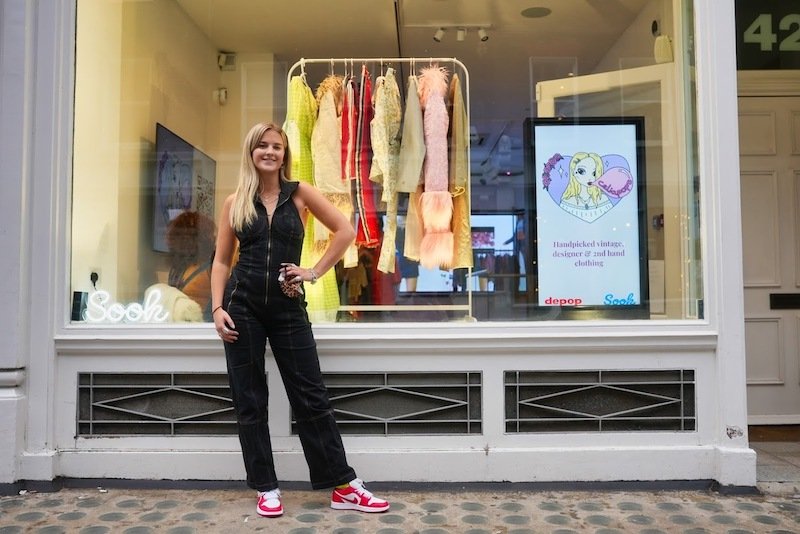 Digital fashion marketplace Depop hits Sook Oxford Street from 11th-13th November