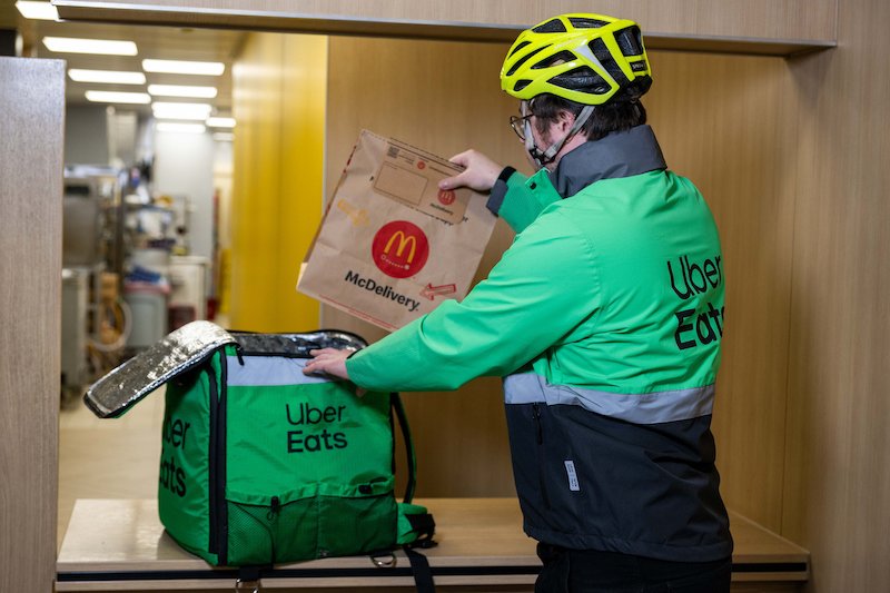 McDonald’s UK extends Uber Direct tie up as fast food giant chases more app delivery orders