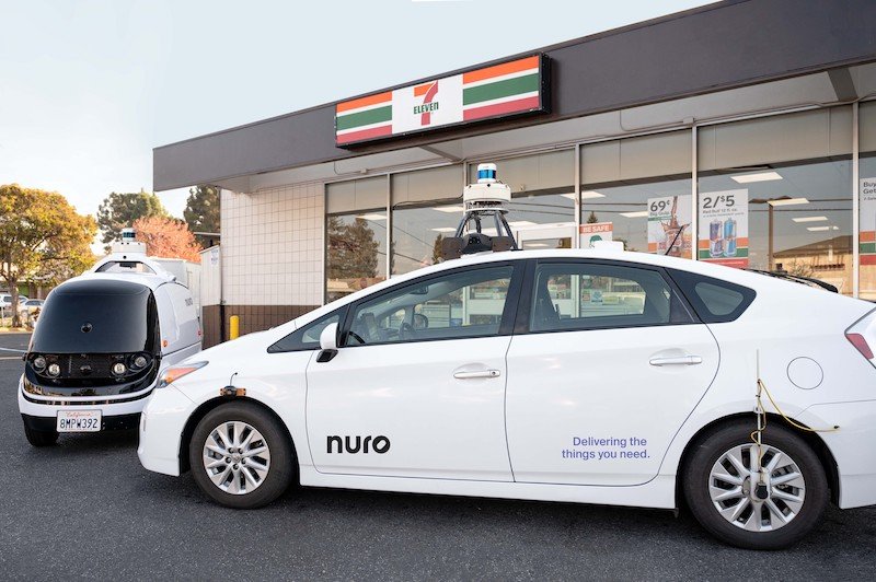 7-Eleven and Nuro test out autonomous delivery service in California