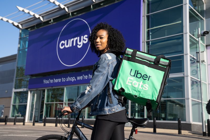 Currys announces London rapid delivery trial powered by Uber