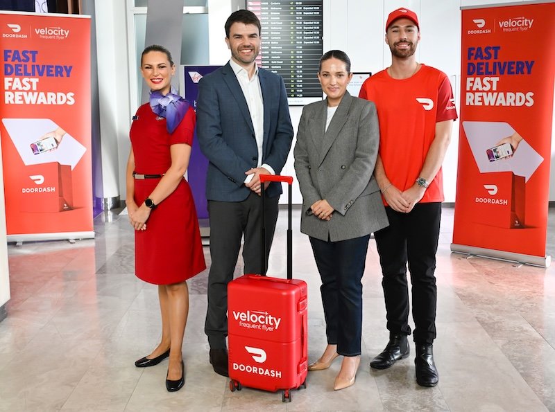 Australians bag rewards as DoorDash and Velocity Frequent Flyer announce launch of new partnership