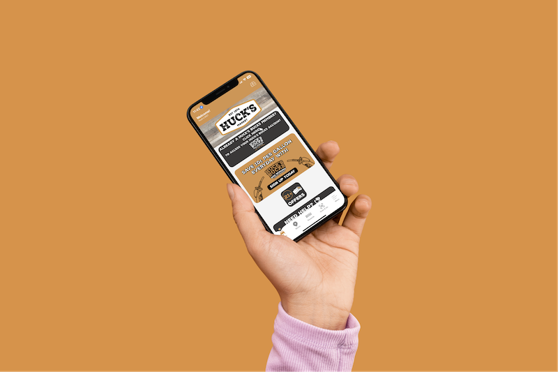 Modern mobile experiences: Huck’s Bucks Bigg Rewards app goes live powered by Rovertown tech