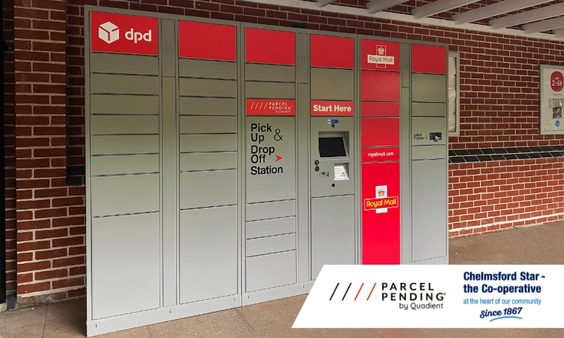 UK retailer Chelmsford Star Co-op partners with Quadient to launch parcel locker solutions in its food stores 