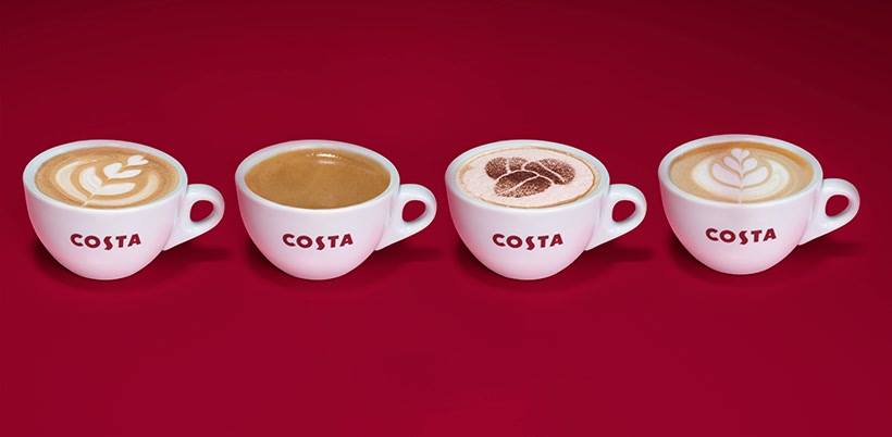 Costa Coffee unveils contactless Clever Cup