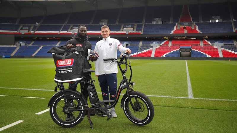 Gorillas teams with Paris Saint-Germain for first global sport sponsorship deal
