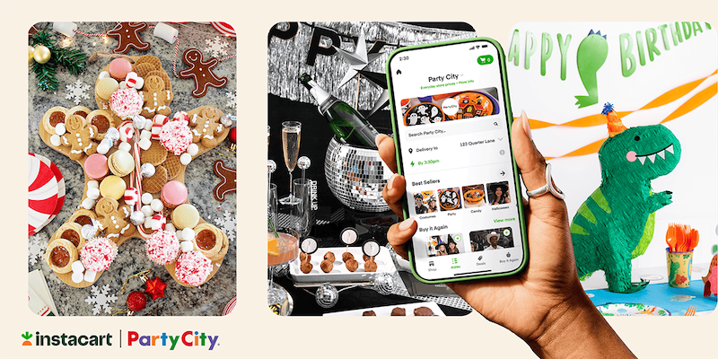 Instacart expands its selection of offerings as firm adds Party City to marketplace of over 1,500 retailers