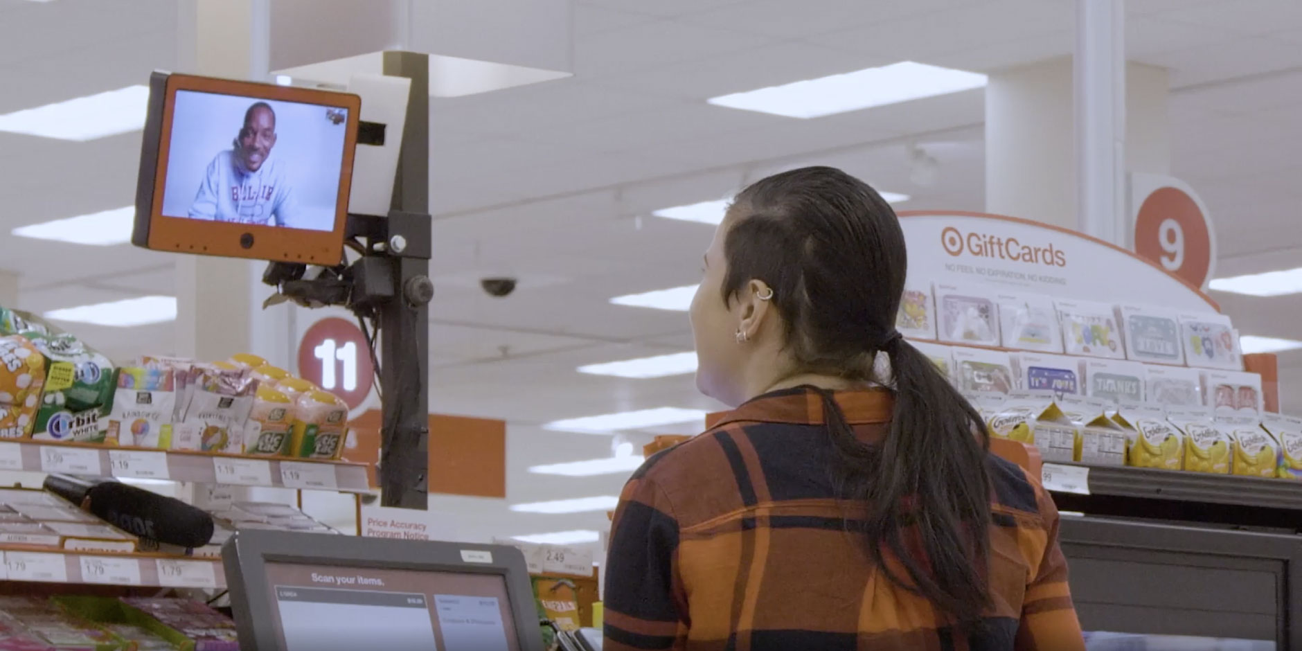 Will Smith pops up at Target self-checkout lanes
