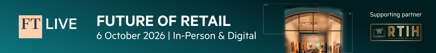 FT Live Future of Retail 2026