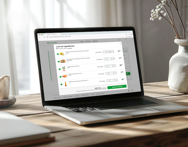 Northfork partners with Thermomix on recipe shopping experience through food retailer El Corte Inglés