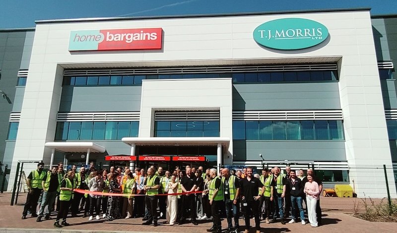 TJ Morris stumps up £400m as UK discount retailer Home Bargains takes wraps off new automated distribution centre