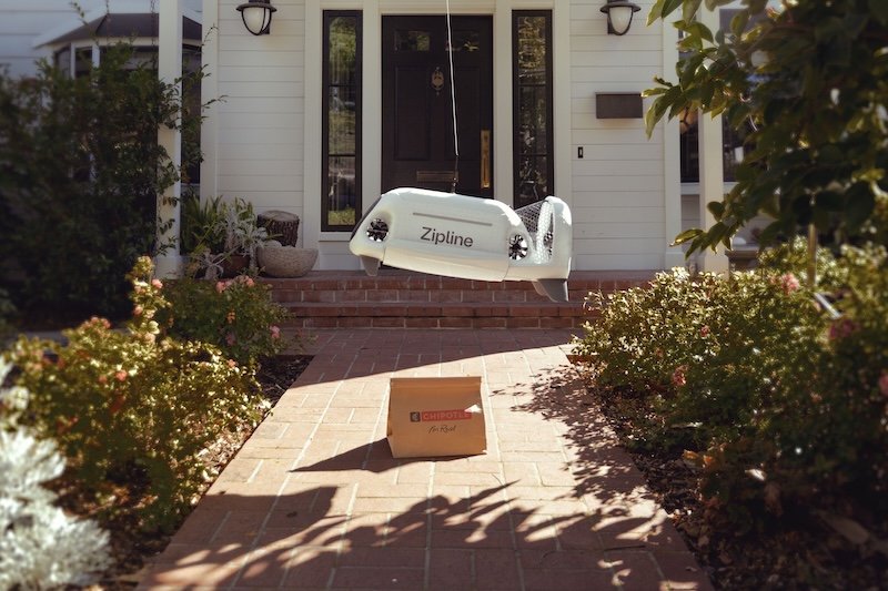 Chipotle teams with autonomous delivery firm Zipline to fly orders to customers in greater Dallas