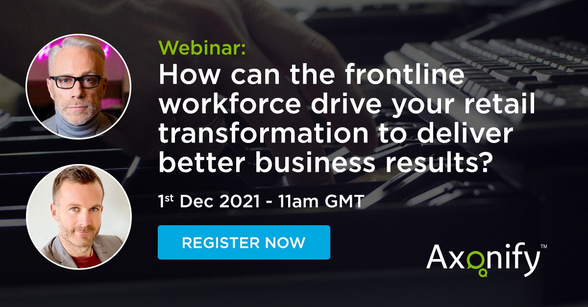 Axonify frontline workers driving retail transformation webinar: register today
