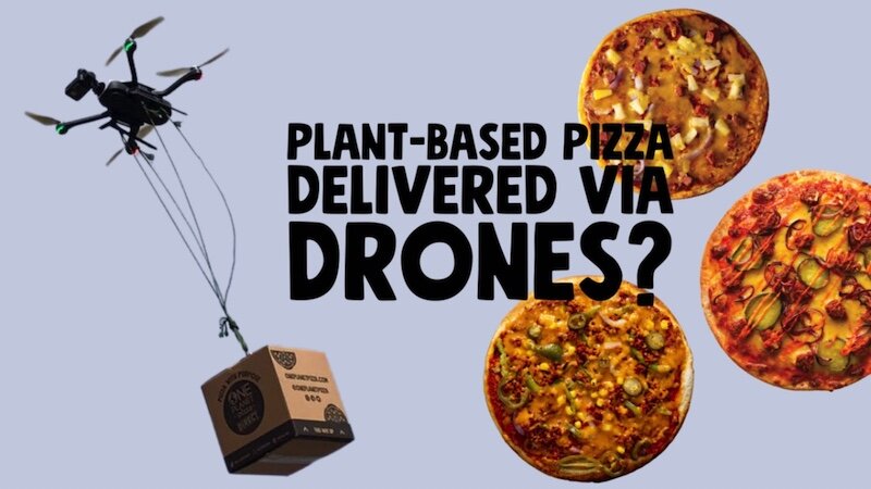 One Planet Pizza launches drone delivery in London and Norfolk