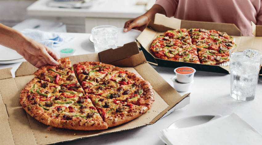 Domino’s unveils pizza box recycling site