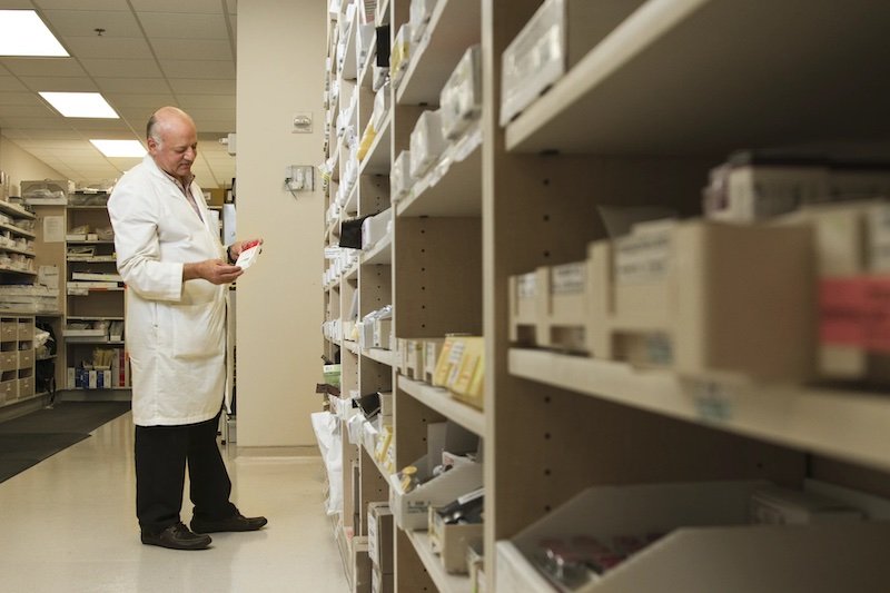 How does retail fulfilment compare to the biopharmaceutical industry?