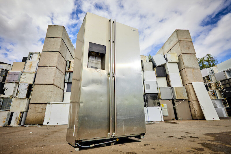AO Bertha machine crunches its two millionth fridge