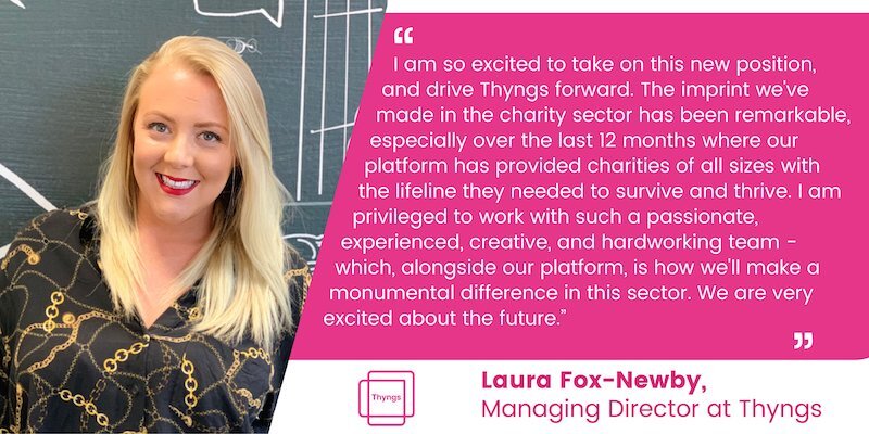 Laura Fox-Newby takes on MD role at Thyngs