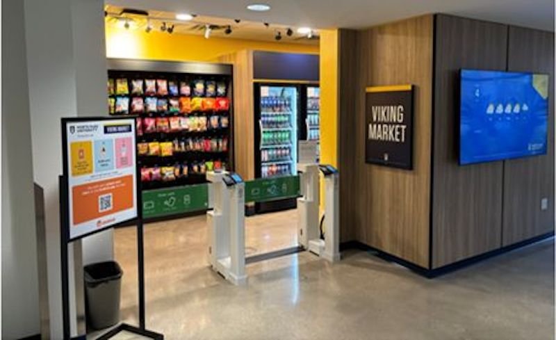 Amazon Just Walk Out tech powered Viking Market store launches at North Park University in Chicago
