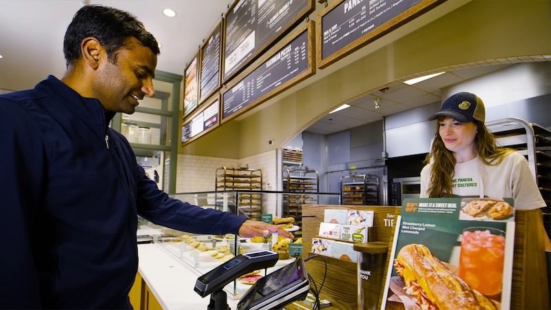 Panera becomes first national restaurant in US to use Amazon One for payments and loyalty