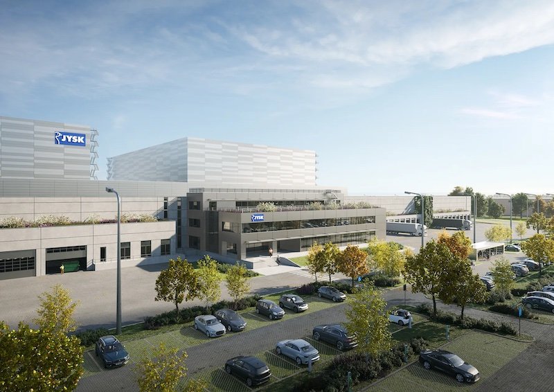 Focus on automation and sustainability as home furnishing retailer JYSK preps new DC in Lelystad, Holland