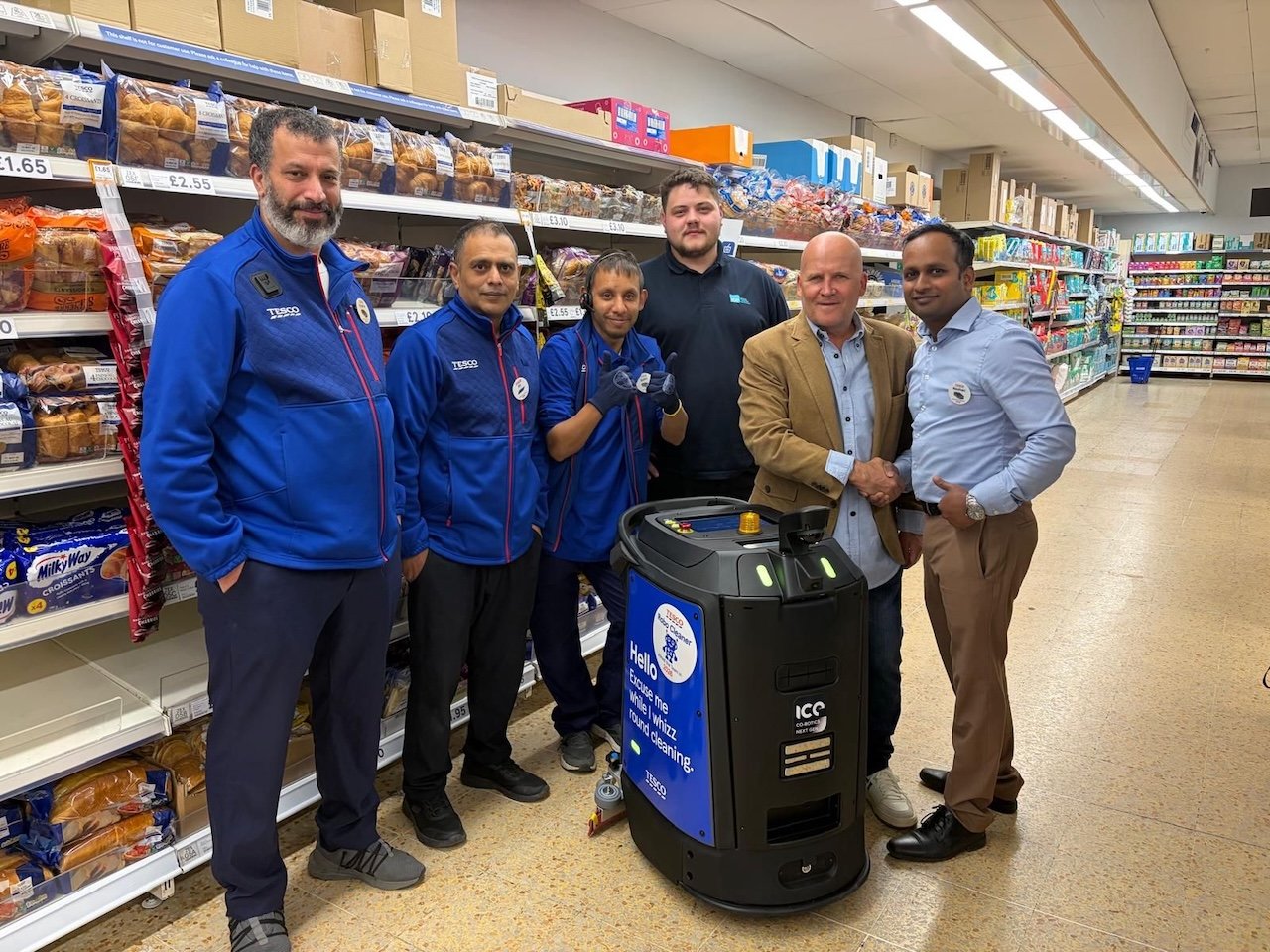 Tesco rolls out ICE autonomous cleaning robots across grocery giant’s Express convenience stores