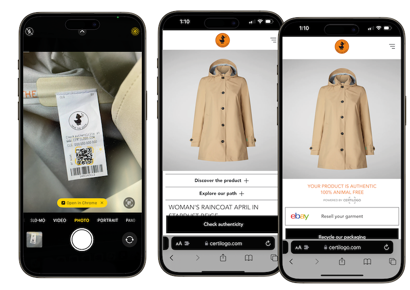 eBay taps Certilogo digital ID technology to give brands a new way to encourage circularity of products 