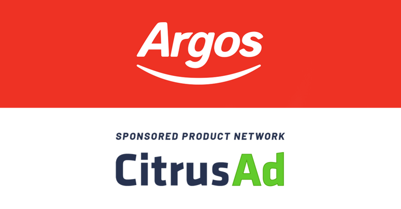 CitrusAd follows Ocado with Argos partnership