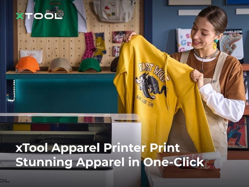 xTool gears up to launch Apparel Printer and present in-store personalised solutions at RTS 2025