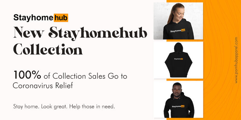 Pornhub Apparel continues Stayhomehub giveaways amid coronavirus lockdown
