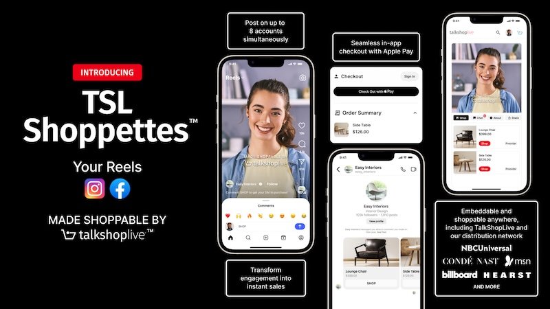 Video commerce platform specialist TalkShopLive unveils new social commerce product TSL Shoppettes