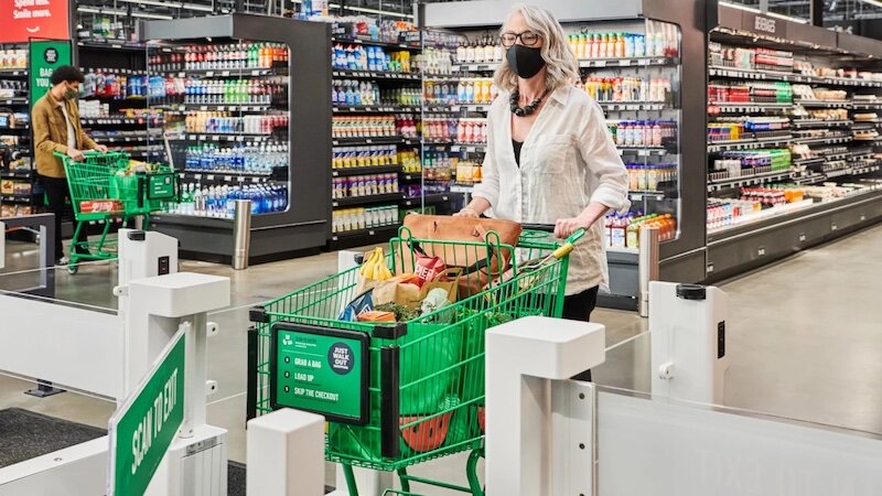 Amazon brings Just Walk Out tech to full size grocery space