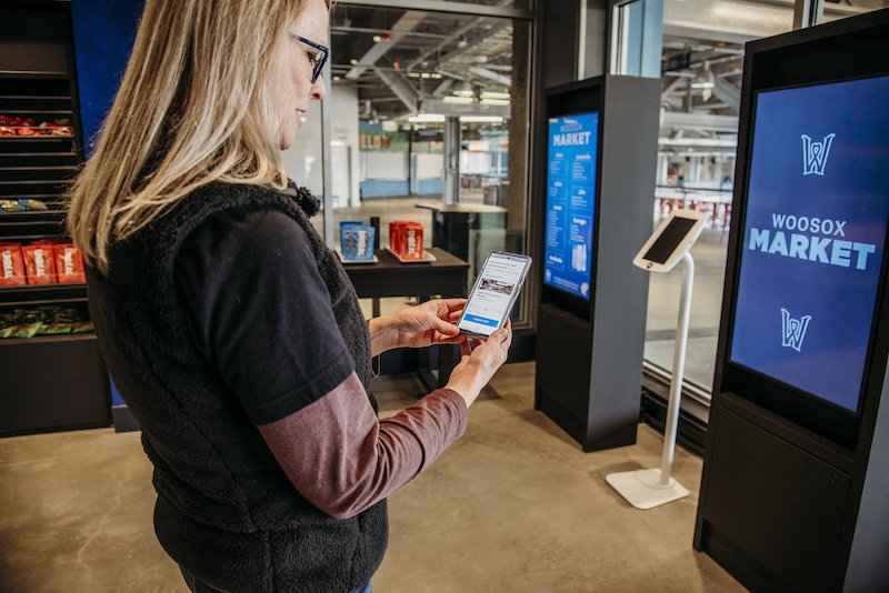 Worcester Red Sox and Standard AI team on autonomous retail experience