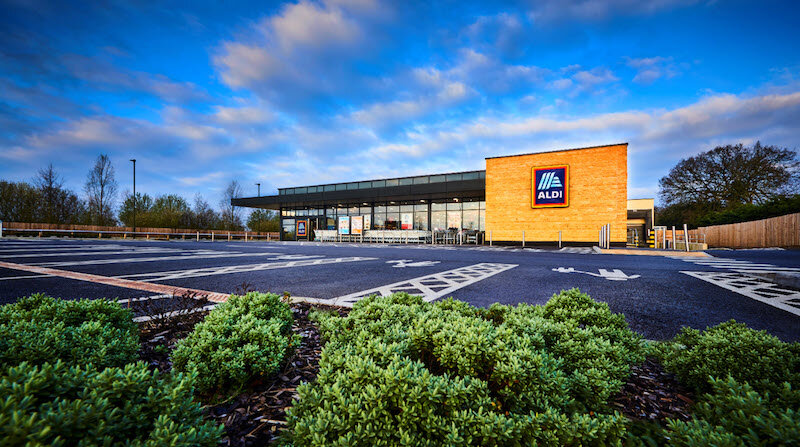Aldi UK adds audio prompts to traffic light system