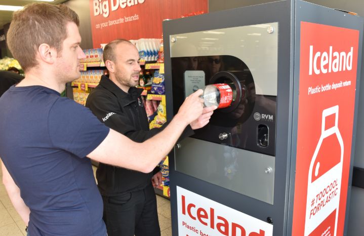Iceland hails successful reverse vending machines trial