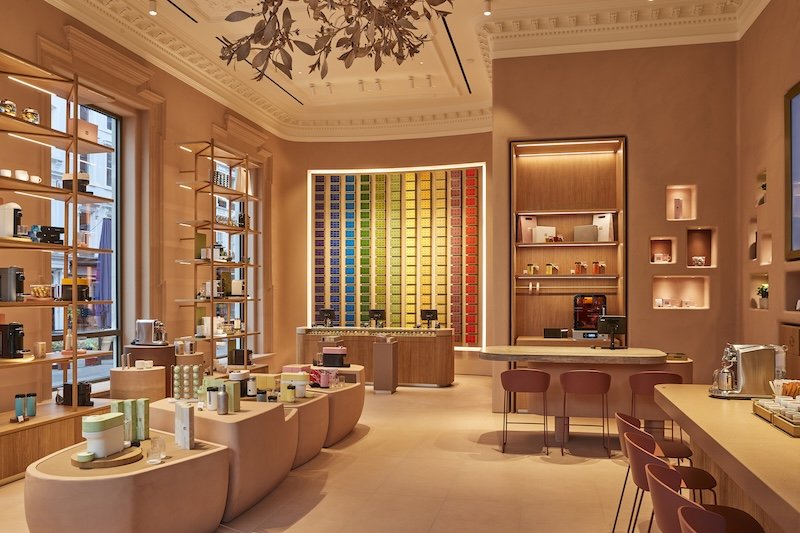 New Nespresso flagship boutique in London's Covent Garden showcases firm's vision for future of retail