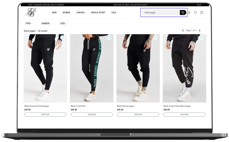 SikSilk teams with Nosto and reports 25% boost in e-commerce purchases from on-site search 