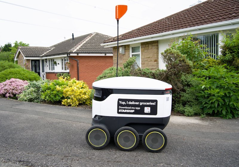 Starship Technologies suspends Oregon State University robot delivery service after bomb threat prank